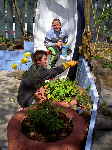 Memory Garden Volunteers Painting
